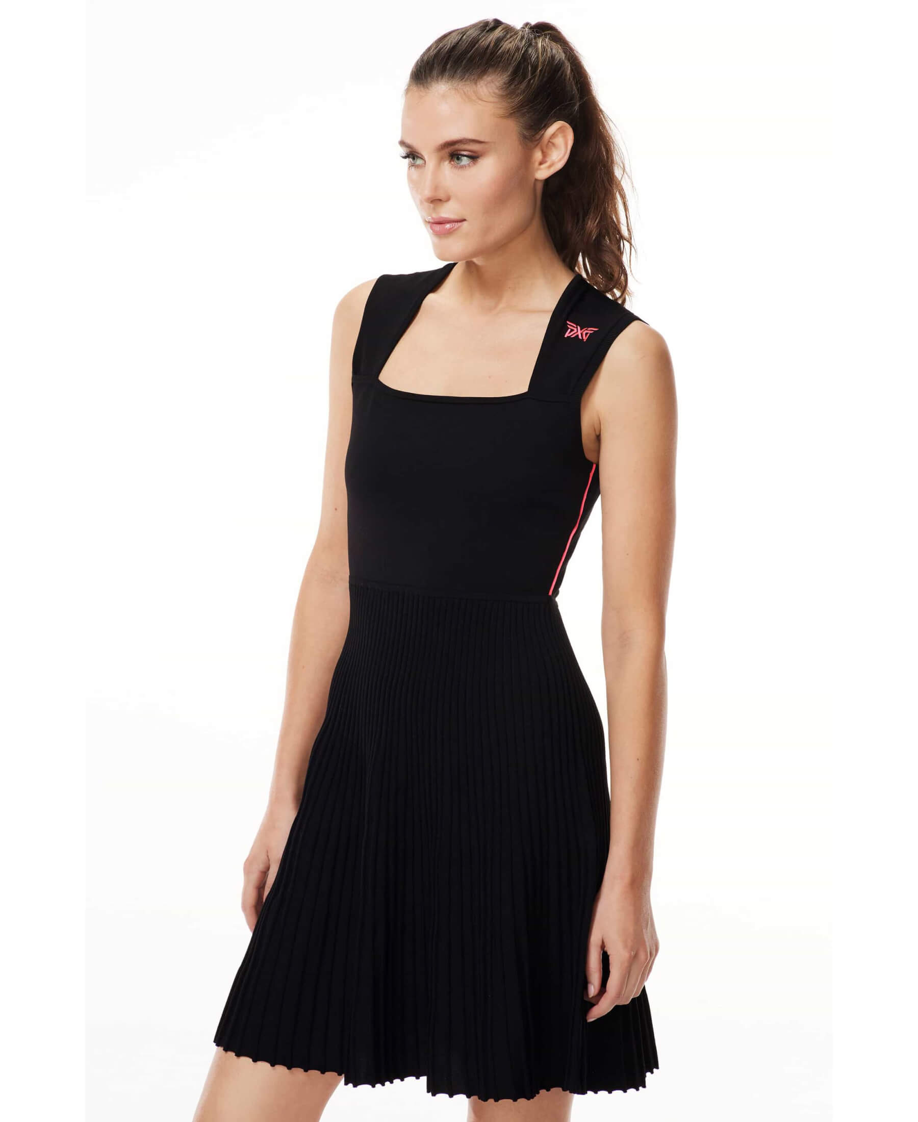 Eclipse Sleeveless Knitted Pleat Dress | Shop the Highest Quality